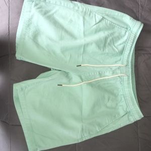 Men’s mint colored shorts